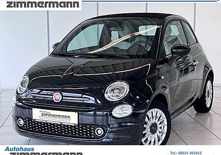 Fiat 500 Hybrid 1.0 Dolcevita Faltdach schwarz Apple