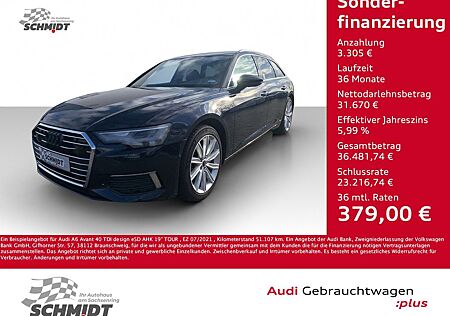 Audi A6 Avant 40 TDI design eSD AHK 19" TOUR