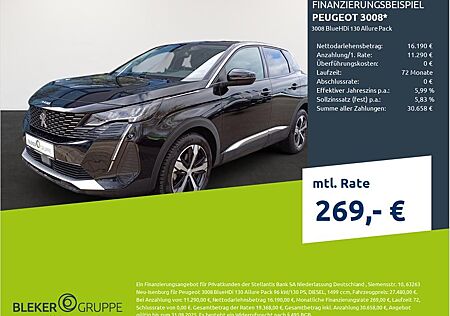 Peugeot 3008 BlueHDi 130 Allure Pack