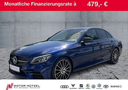 Mercedes-Benz C 300 D AMG LED+NAVI+GRA+PDC+SHZ+DAB+AHK+LM19"