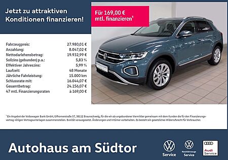 VW T-Roc Volkswagen Style 2.0 TDI DSG | LED RFK ACC