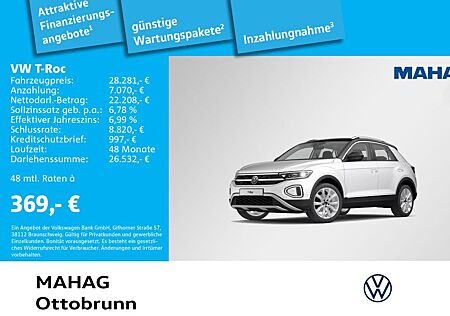 VW T-Roc Volkswagen 1.5 TSI Style LED+IQ.Drive Navi ParkAssist