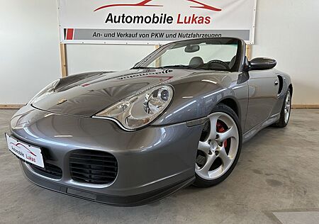 Porsche 996 Turbo Cabrio/2.Hand/DE-Fzg/HS/VollLeder/Voll