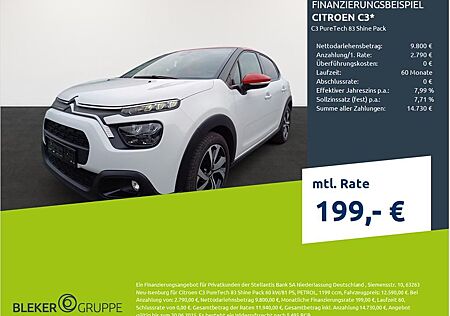 Citroën C3 PureTech 83 Shine Pack