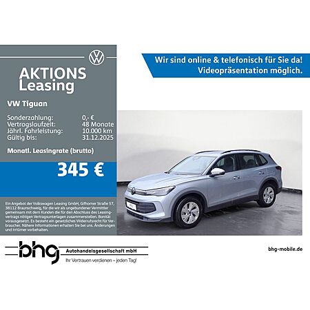 VW Tiguan leasen