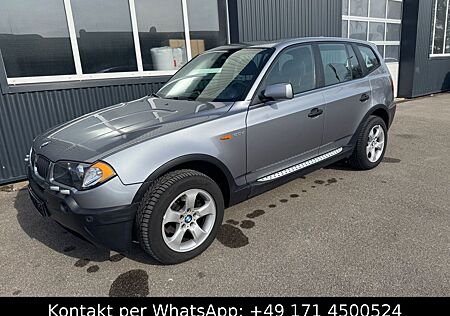 BMW X3 2.0d*Klima*Leder*Navi*Ahk*Xenon-Licht*8Fach