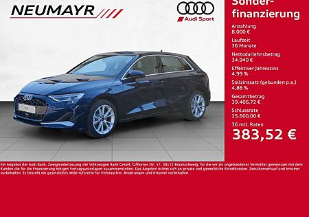 Audi A3 Sportback 40 TFSIe advanced Assistenzpaket