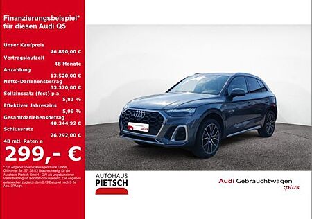 Audi Q5 40 TDI quattro S line Matrix Pano 360° Keyles