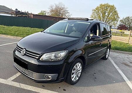 VW Touran Volkswagen 2.0 TDI 7 sitze DSG Highline