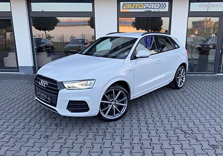 Audi Q3 2,0 TDI Quattro S-Line+/20'/Xenon/Leder/Navi