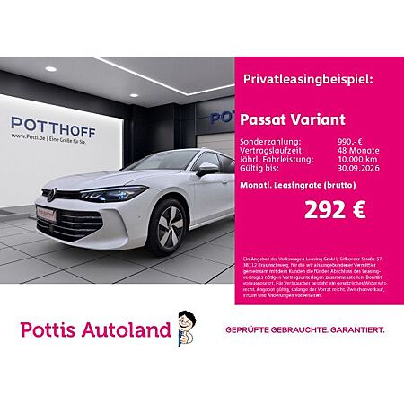 VW Passat Variant leasen