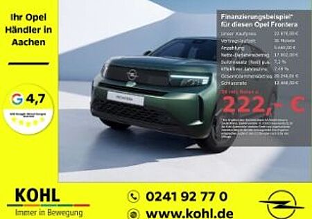 Opel Frontera Edition 1.2 Hybrid 145PS PDC Klimaautom
