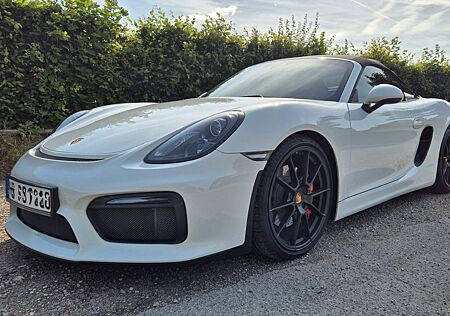 Porsche Boxster Spyder 981, Scheckheft, Approved bis 04/2028