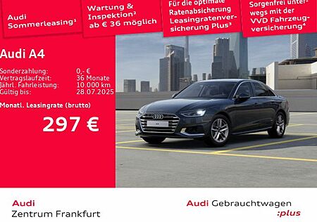 Audi A4 35 TDI advanced S tronic Navi Tempomat DAB PD
