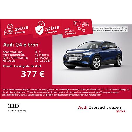 Audi Q4 e-tron leasen