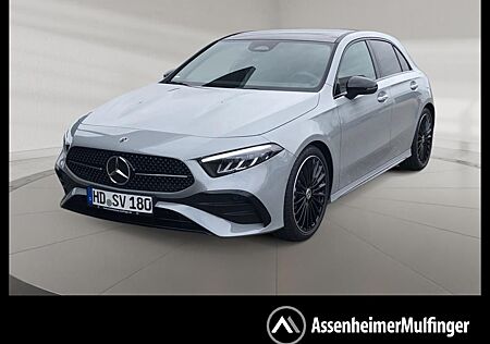 Mercedes-Benz A 180 +MBUX+AMG+Wide+Pano+Cam+SpurW+S-Sitz+PDC
