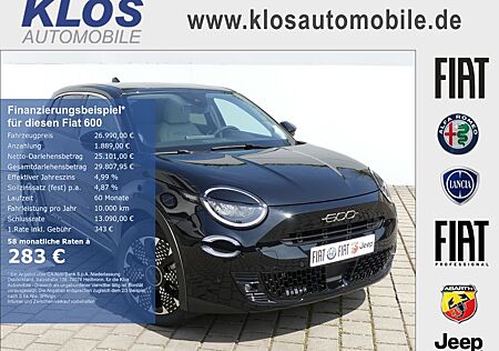 Fiat 600 HYBRID LA PRIMA 1.2 110 PS DCT6 LED NAVI KAM