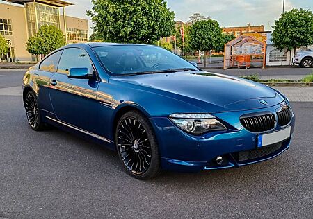 BMW 650i Coupé e63 N62 4.8L Benzin blau TOP