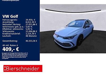 VW Golf Volkswagen 8 GTI 2.0 TSI DSG 19 AHK MATRIX PANO LEDER