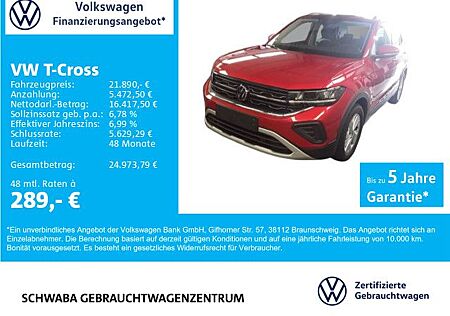VW T-Cross Volkswagen Life 1.0 TSI *ACC*LED*NAVI*VIRTUAL*16''*
