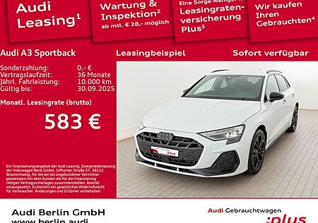 Audi A3 Sportback S line 45 TFSI e S tronic
