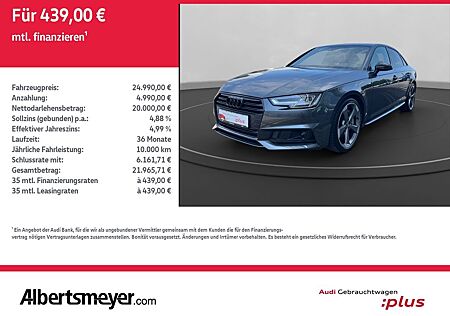 Audi A4 Limousine 2.0 TFSI SPORT+AHK+LED+NAVI