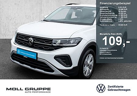 VW T-Cross Volkswagen Life 1.0 l TSI OPF DSG AUT KAM LED LM