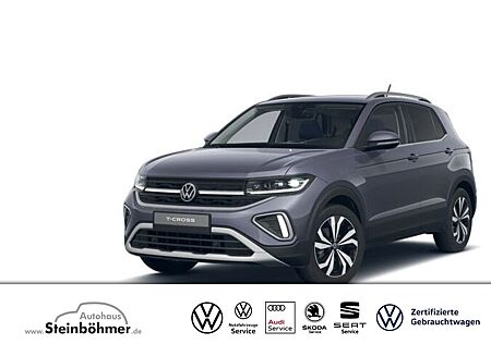 VW T-Cross Volkswagen Style 1.0l TSI AHK Sitzhzg Navi Rear LED