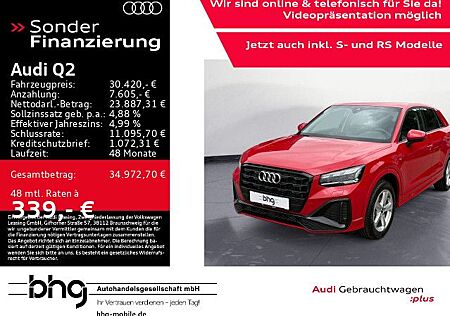 Audi Q2 35 TDI S tronic S line Klima