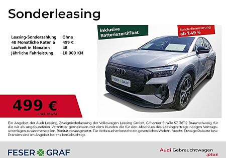 Audi Q4 e-tron Q4 Sportback 40 S-Line Navi Dynamik