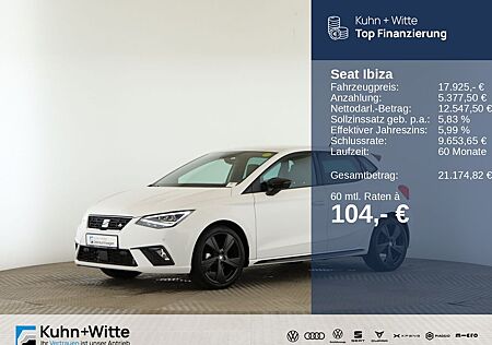 Seat Ibiza 1.0 TSI FR Black Edition *LED*RFK*Navi*App