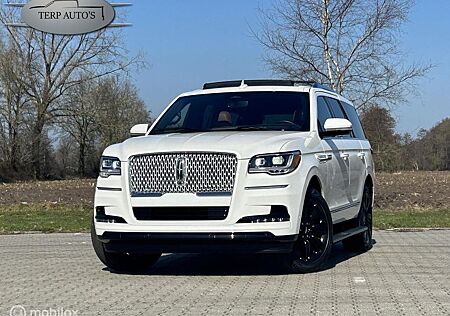 Lincoln Navigator Black Label 7 Pers Grijs nummernschild