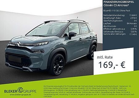 Citroën C3 Aircross BlueHDi 110 S&S Shine Pack