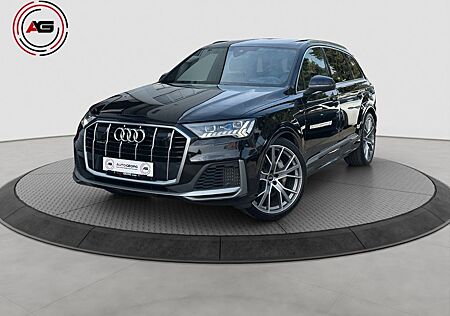 Audi Q7 55TFSI S-LINE ACC LASER LUFT PANO 7-SITZE 22"