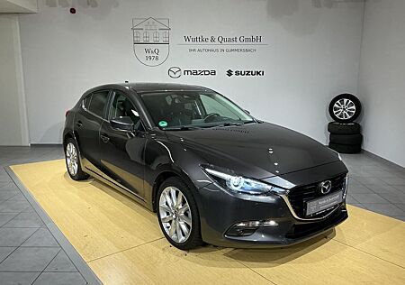 Mazda 3 gebraucht kaufen Mazda 3 Lim. Sports-Line*SHZ*LHZ*Bose*8Fach bereift*