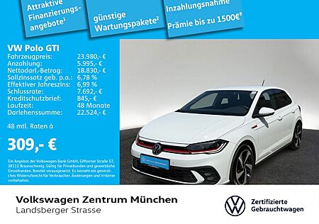 VW Polo Volkswagen GTI 2.0 TSI ACC IQ.LIGHT Navi DSG