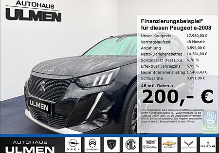 Peugeot 2008 gebraucht kaufen Peugeot 2008 e- GT ELEKTRO Navi Voll-LED Totwinkelassist.