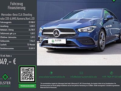 Mercedes-Benz CLA Shooting Brake 220 d,AMG,Kamera,Navi,LED,M+S