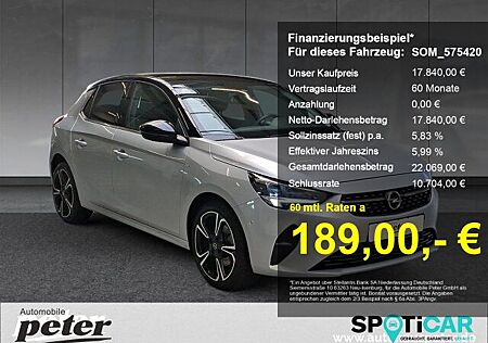 Opel Corsa F 1.2 Turbo Elegance Klimaautomatik Sitzhe