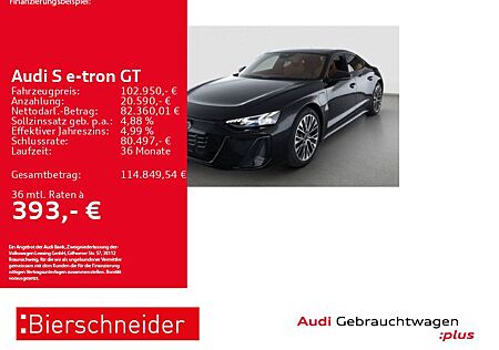 Audi e-tron GT S LASER PANO HuD B&O 360