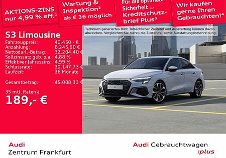 Audi S3 Limousine TFSI S tronic LED DAB Tempomat