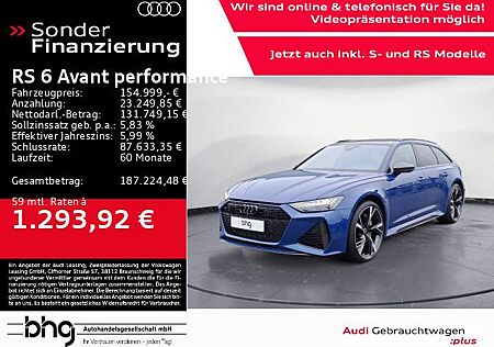 Audi RS6 RS 6 Avant performance 463(630) kW( PS) tiptroni