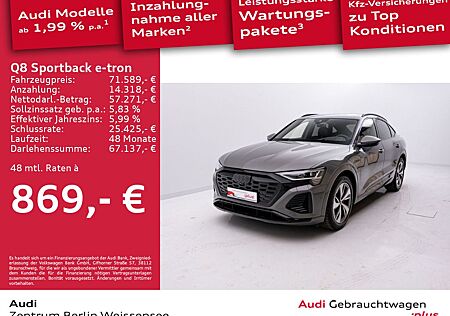Audi Q8 e-tron Q8 Sportback e-tron 55*QUA*S-LINE*MATRIX*AHK*HUD