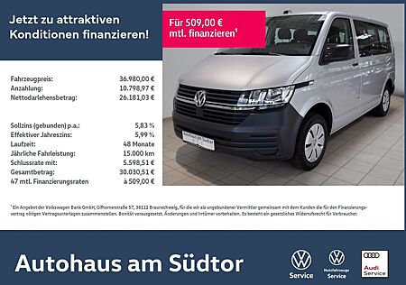 VW T6 Transporter Volkswagen T6.1 Transporter Kombi 2.0 DSG | PDC AHK GRA App