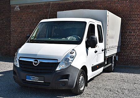 Opel Movano 2.3d DOKA*PRITSCHE*PLANE*7SITZER*KRAN*AHK
