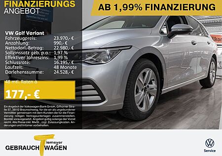 VW Golf Volkswagen Variant 1.5 TSI LIFE LED NAVI ACC KAMERA