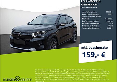 Citroën C3 Turbo 100 S&S Max