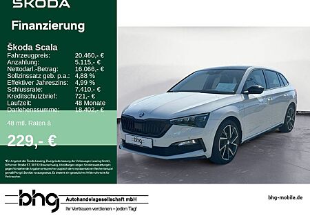 Skoda Scala 1.5l TSI Monte Carlo 18` Sportfa 150 PS