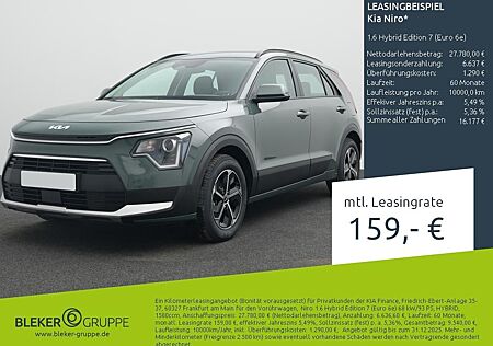 Kia Niro 1.6 Hybrid Edition 7 (Euro 6e)