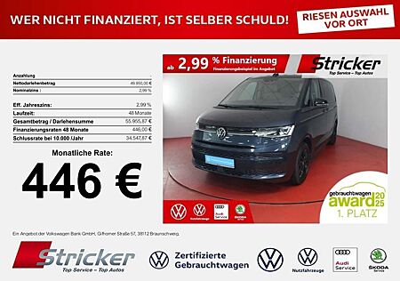 VW T7 Multivan Volkswagen Life 2.0 TDI DSG 446,-ohne Anzahlung